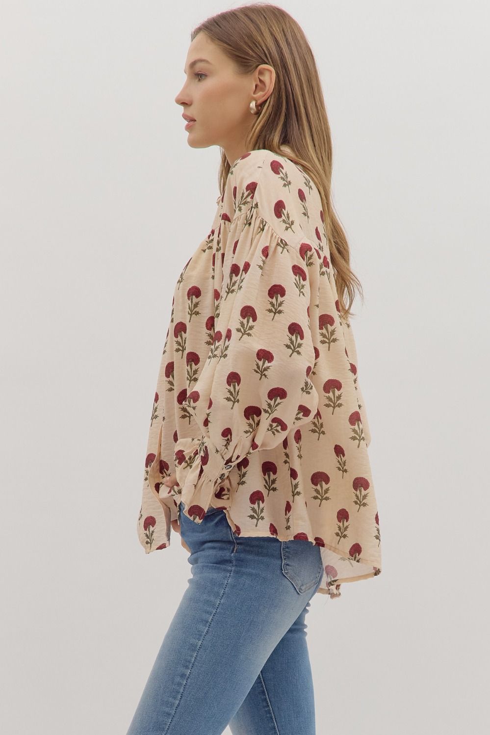 Sunda Print Top
