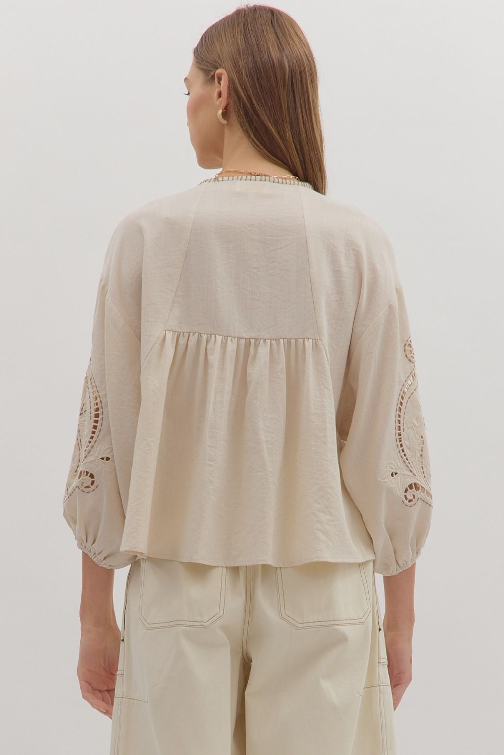Volmer Embroidered Top
