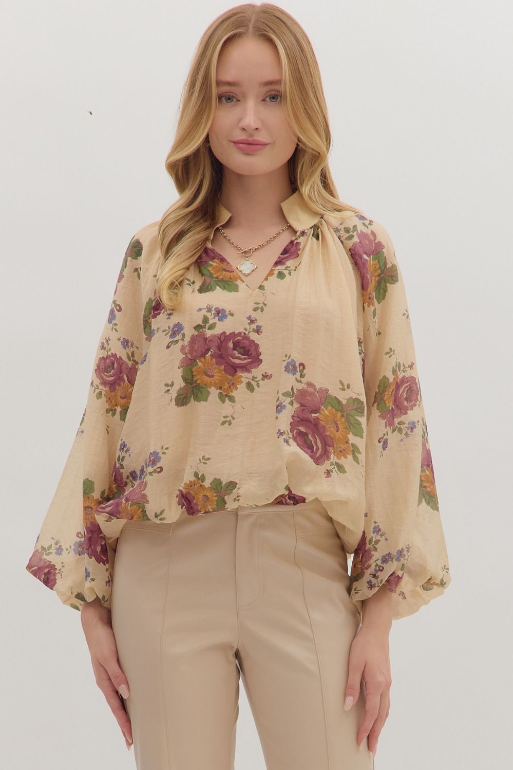 Viva Floral Blouse