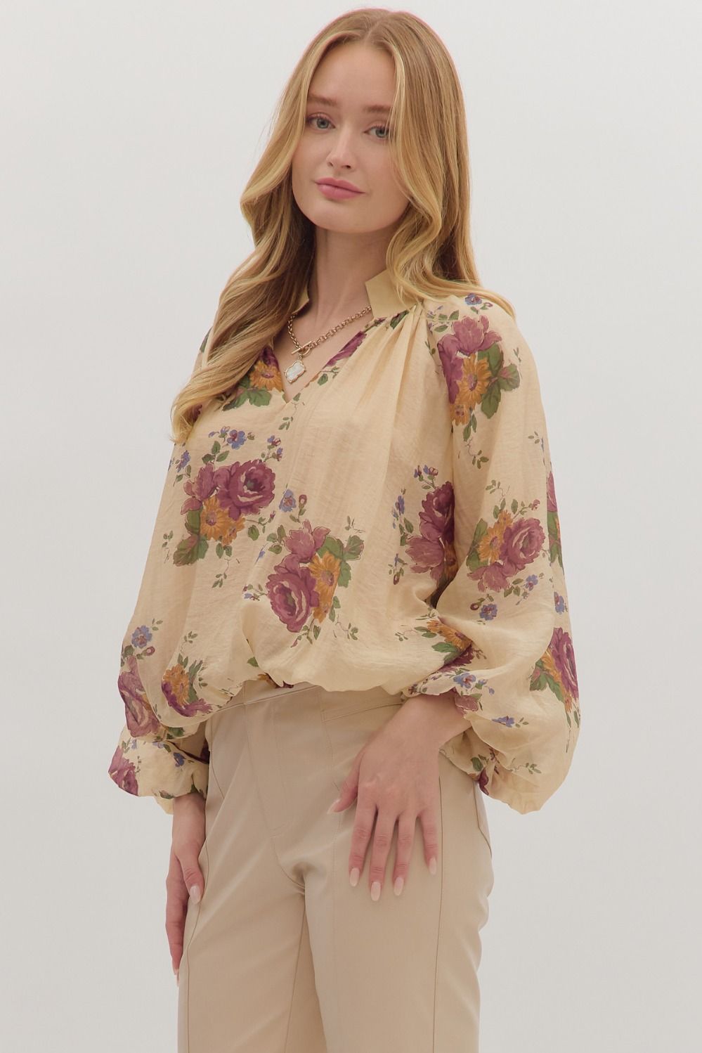 Viva Floral Blouse