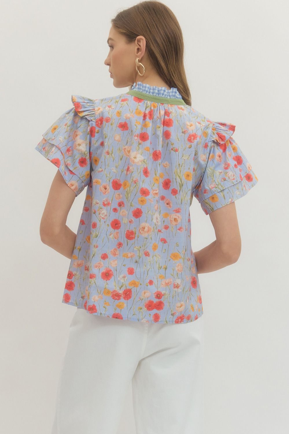 Rex Floral Top -In stores 3/13