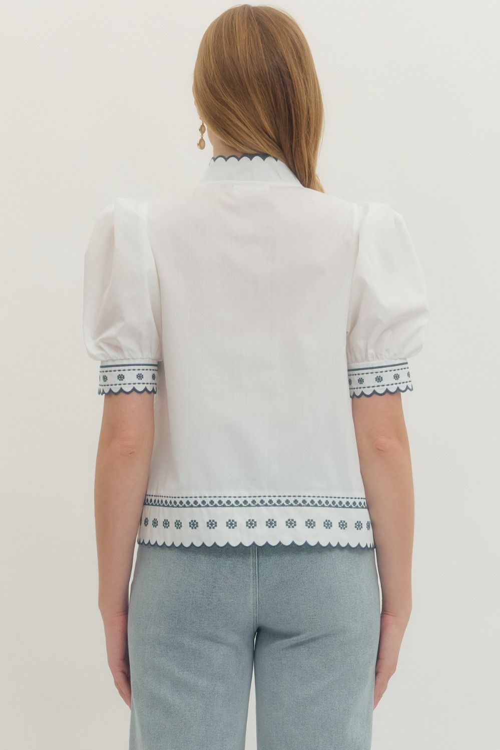 Ricky Embroidered Top -In stores 3/13