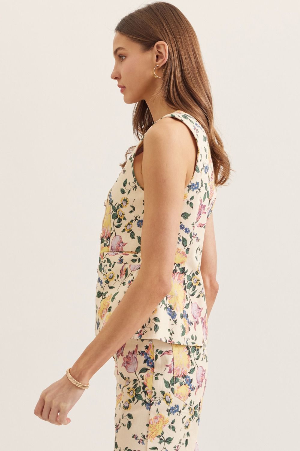 Stern Print Vest
