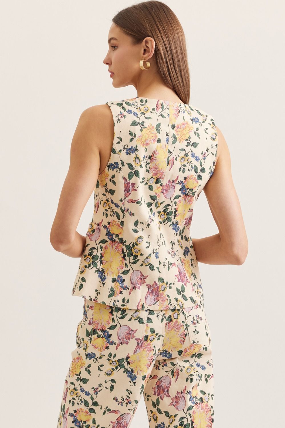 Stern Print Vest