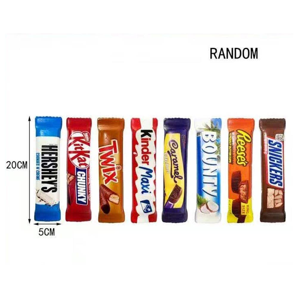 Assorted Candy Bar Squeeze Squishy Toy