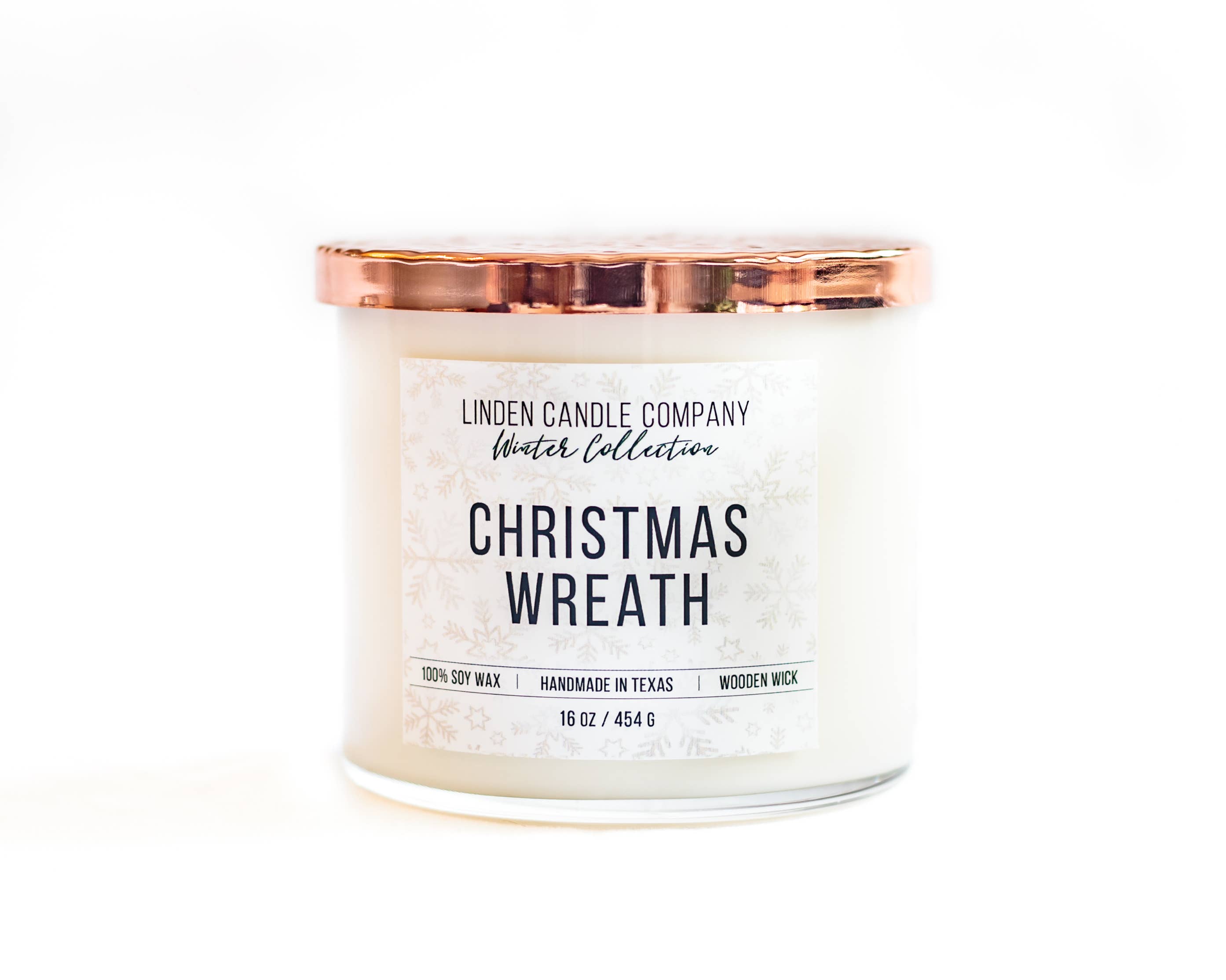 Christmas Wreath 16oz Soy Candle