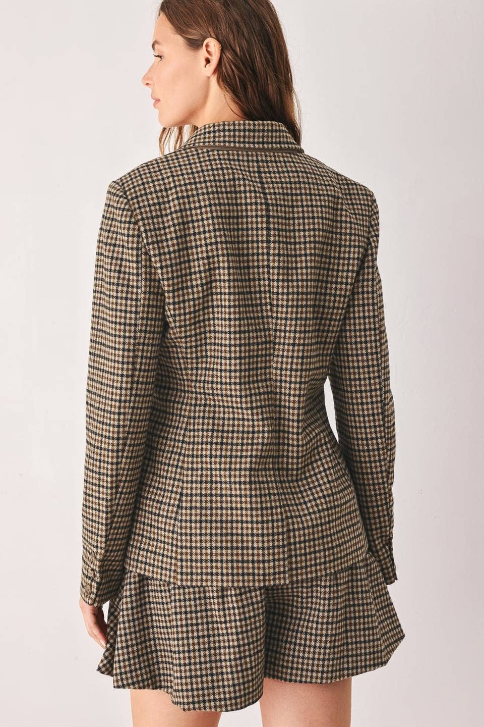 Vayda Houndstooth Blazer