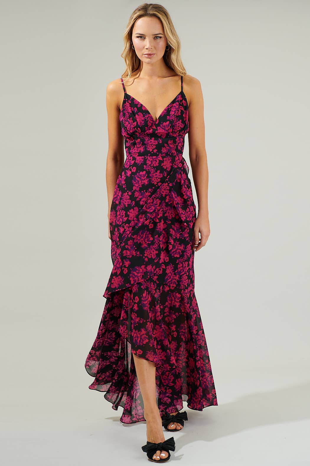 Doris Ruffle Maxi Dress -In stores 10/10!