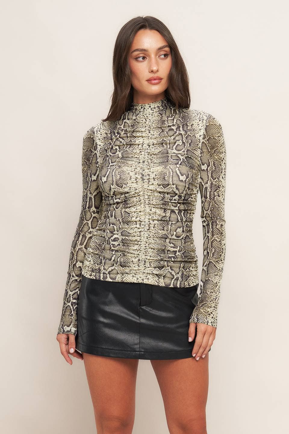 Karyn Snake Top