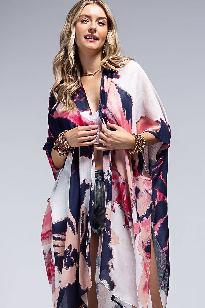 Harvey Lightweight Water Color Kimono