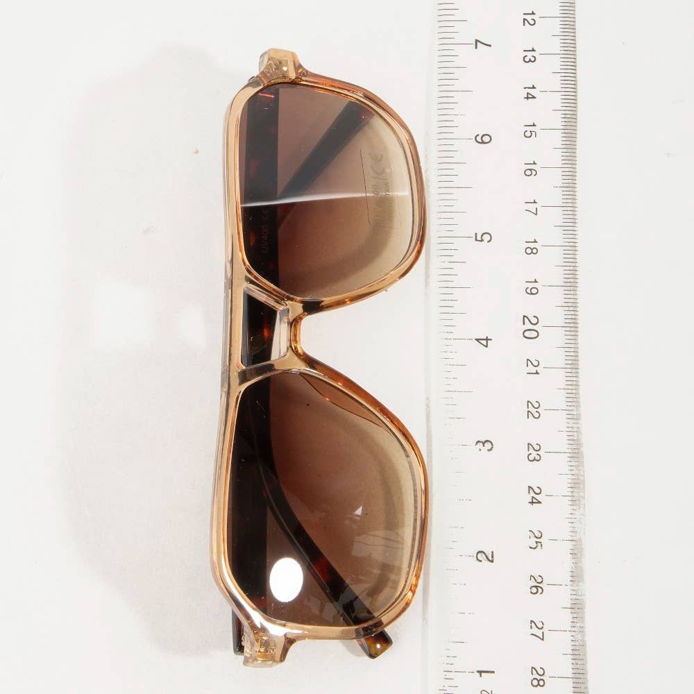 Sava Acetate Square Sunglasses Set