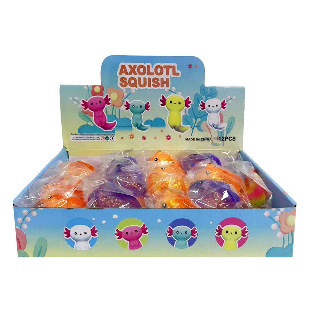 Axolotl Squeeze Squishy Stress Relief Toy