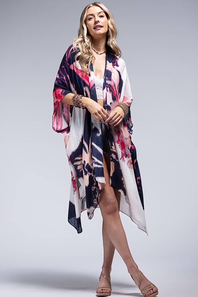 Harvey Lightweight Water Color Kimono