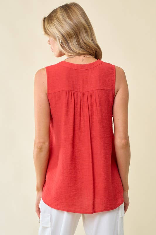 Rufus Ruffle Tank Top