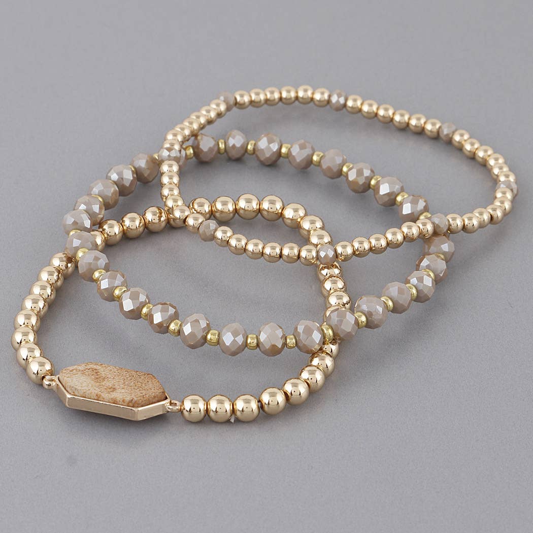 Venter Multi Stone Beads Bracelet