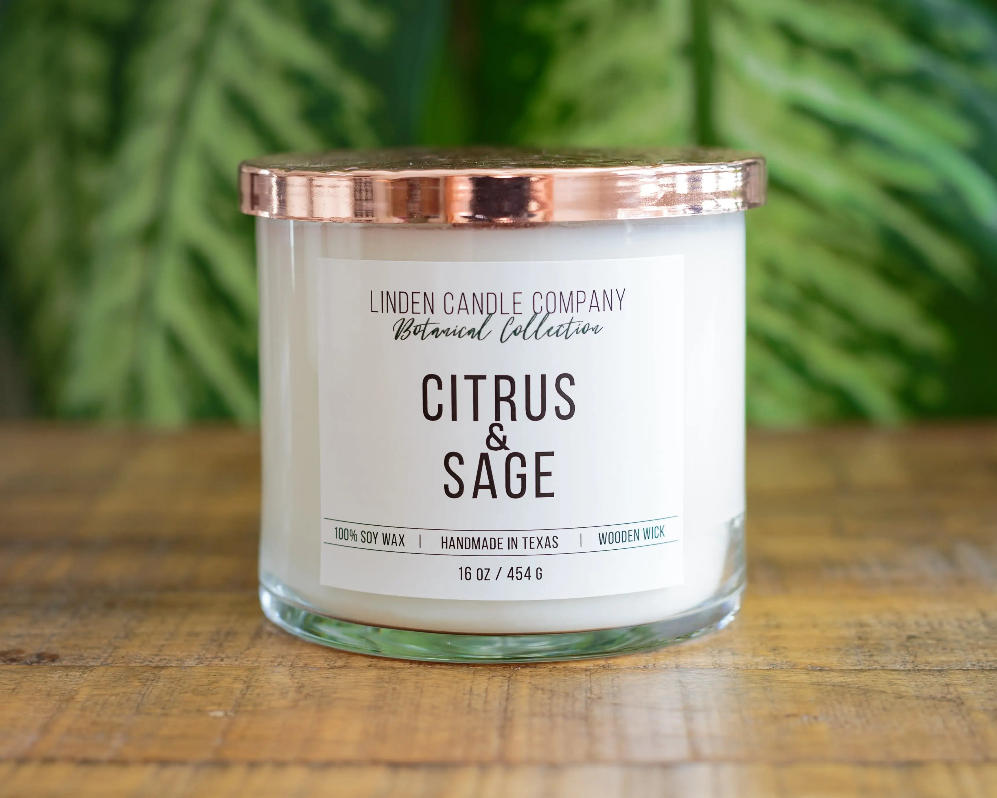 Citrus and Sage Farmhouse Candle