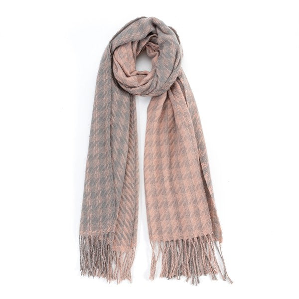 Pinkie Houndstooth Scarf (3 Colors!)