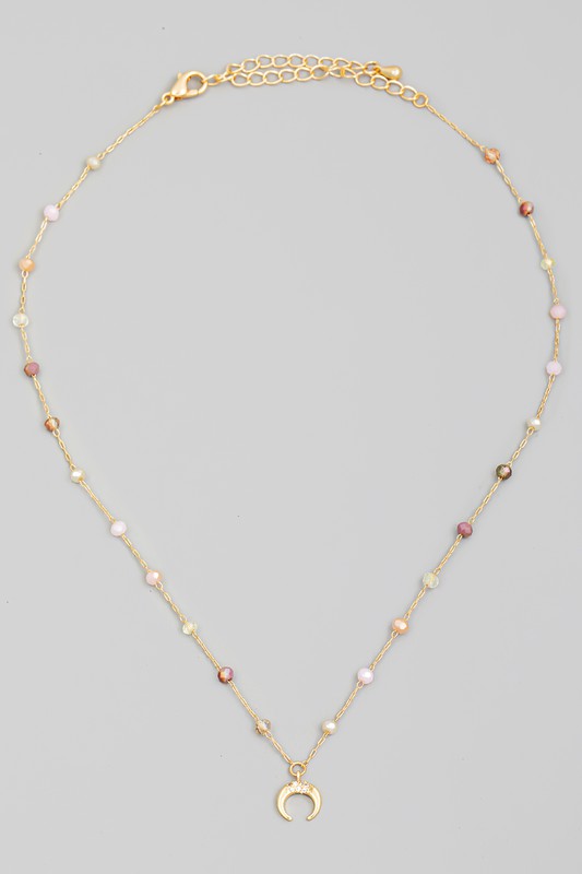 Center Bead Necklace